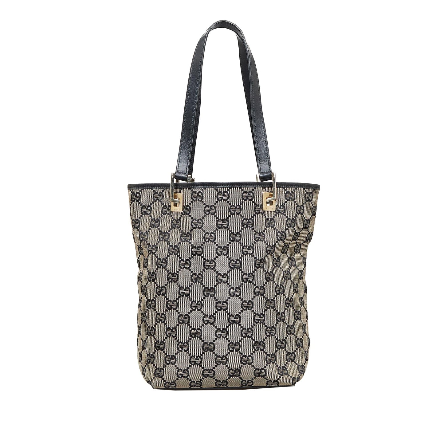 Gucci GG SHG-1zuEBO Canvas Brown Tote Bag