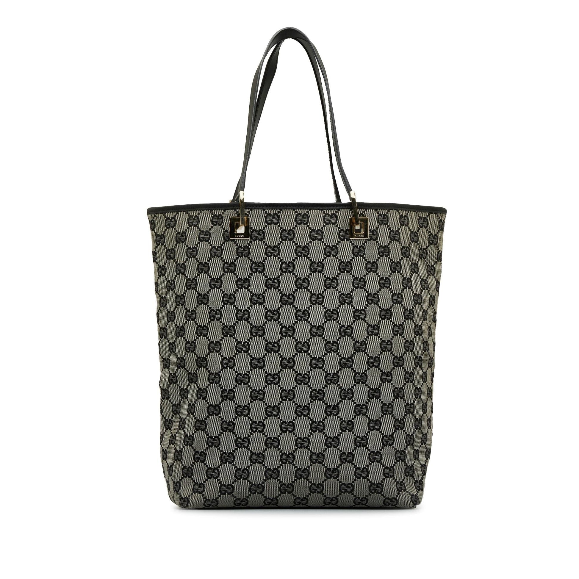Gucci GG SHG-7hY4dn Canvas Grey Tote Bag