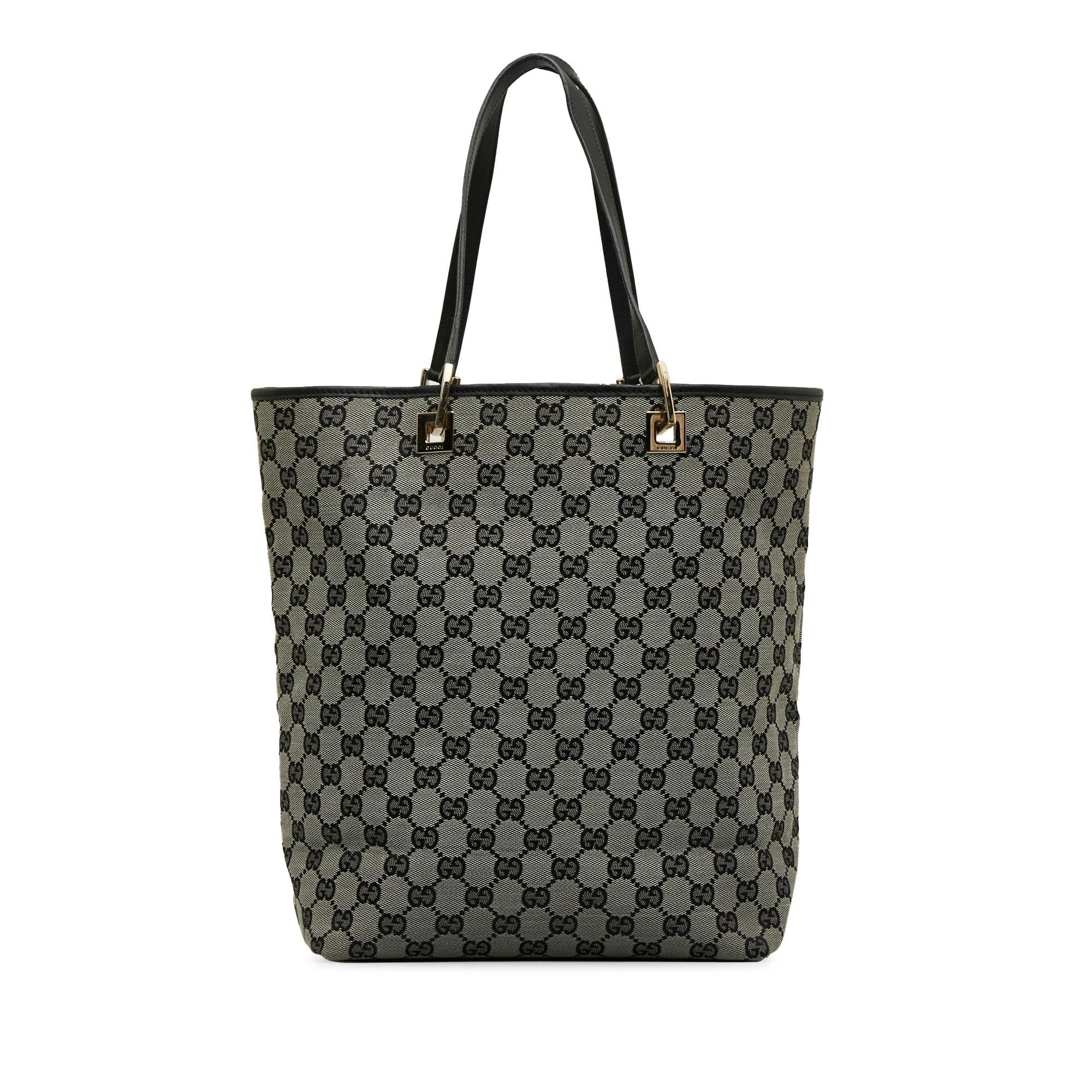 Gucci GG SHG-7hY4dn Canvas Grey Tote Bag
