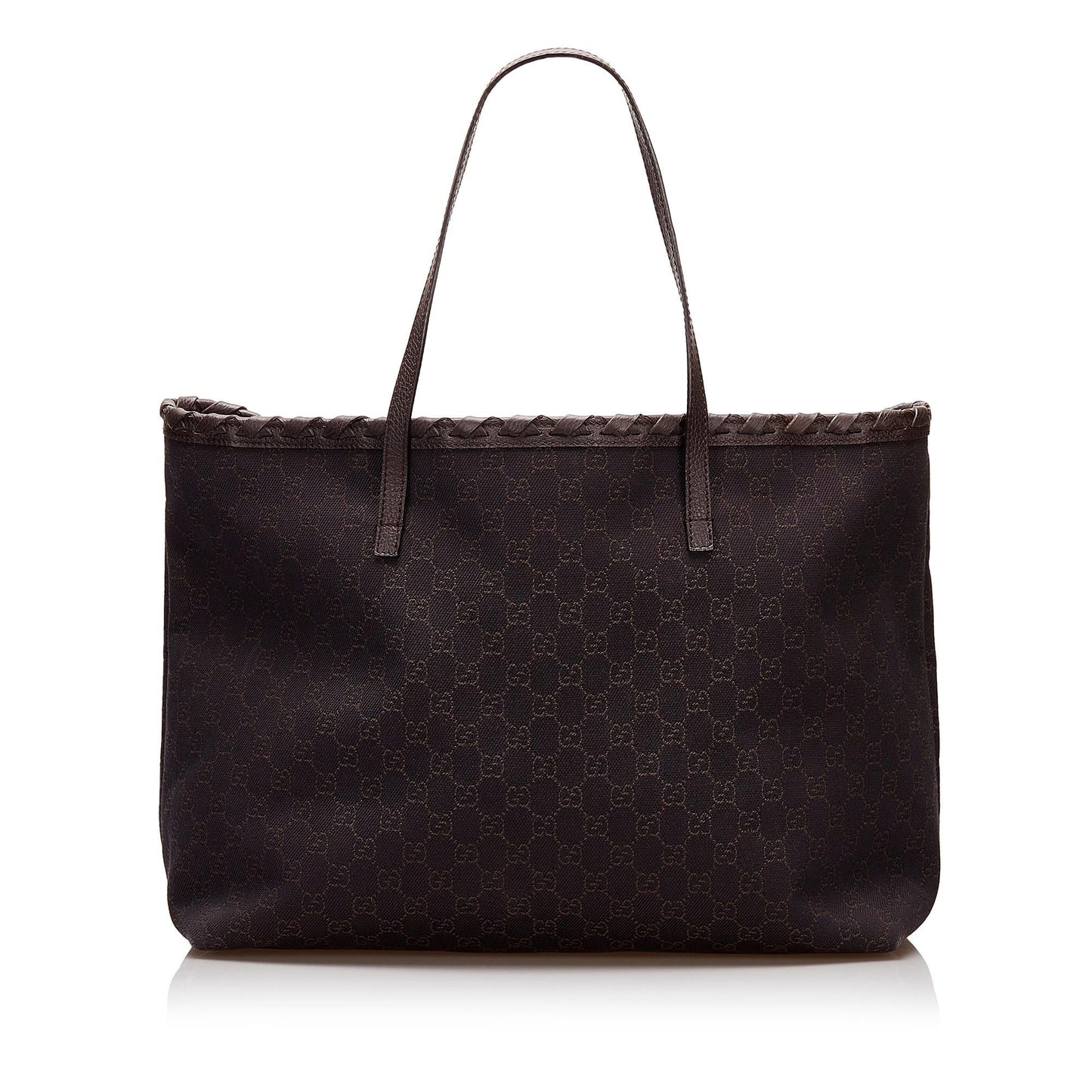 Gucci GG SHG Canvas Brown Tote Bag Tote Shg