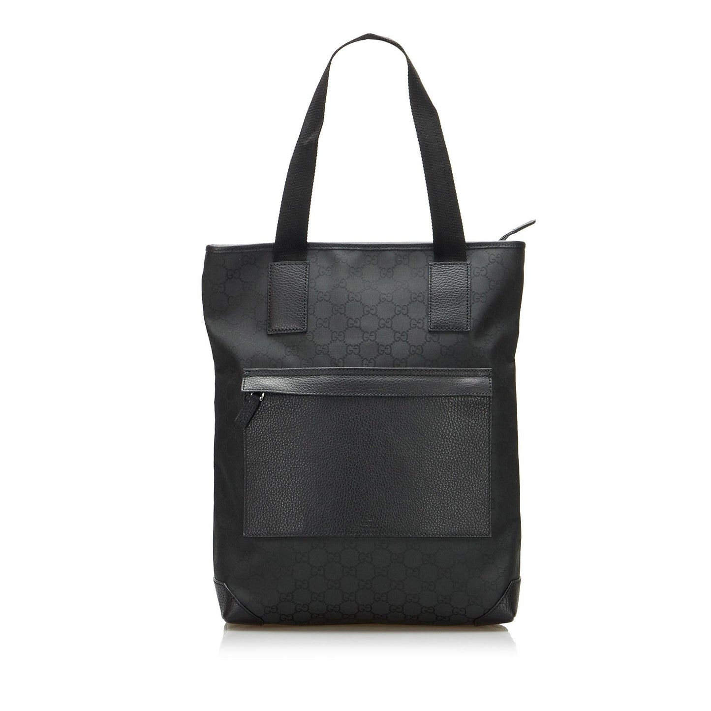 Gucci GG SHG-Z4vHZl Canvas Black Tote Bag