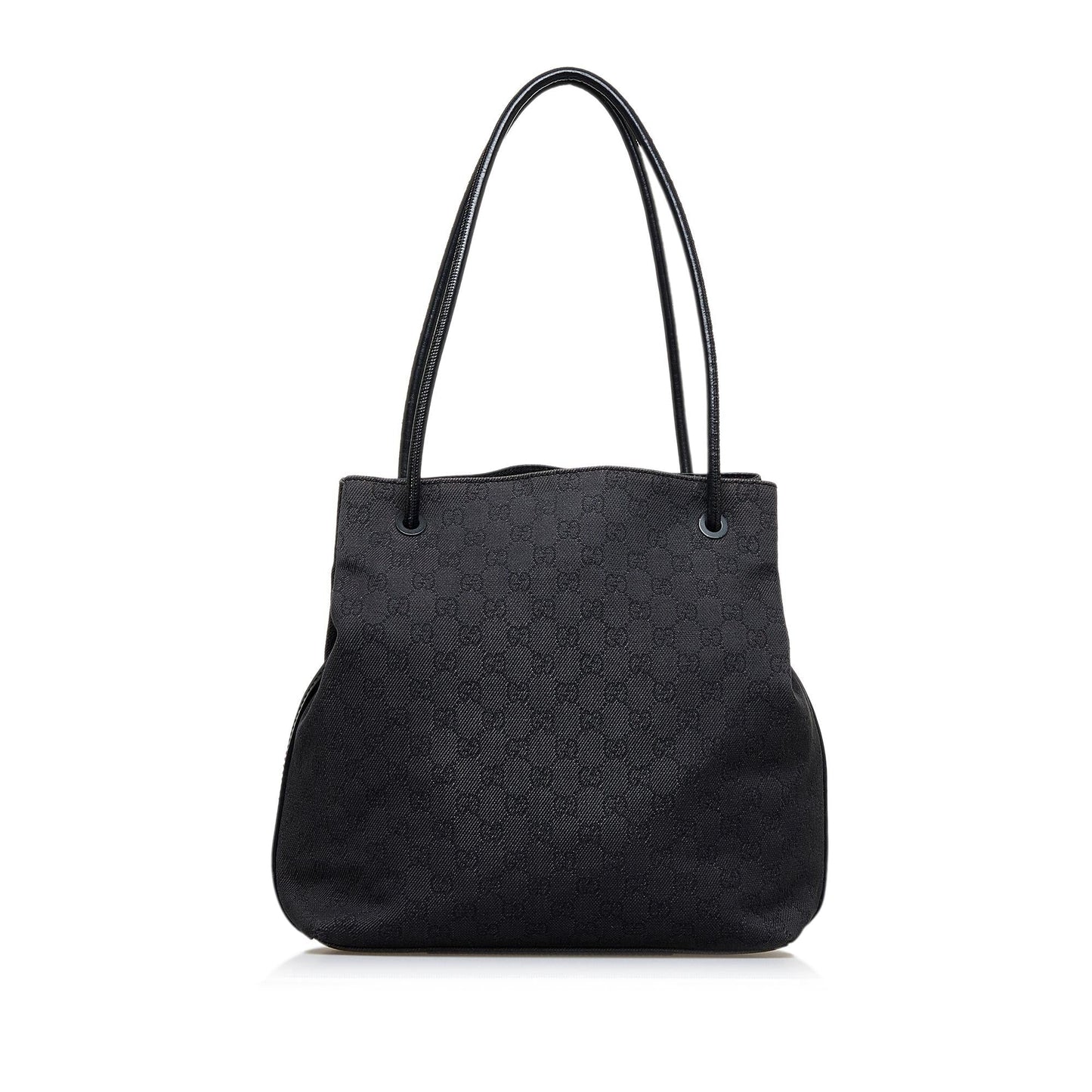 Gucci GG SHG-ND0RMy Canvas Black Tote Bag