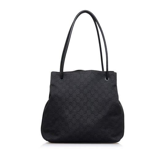 Gucci GG SHG-ND0RMy Canvas Black Tote Bag