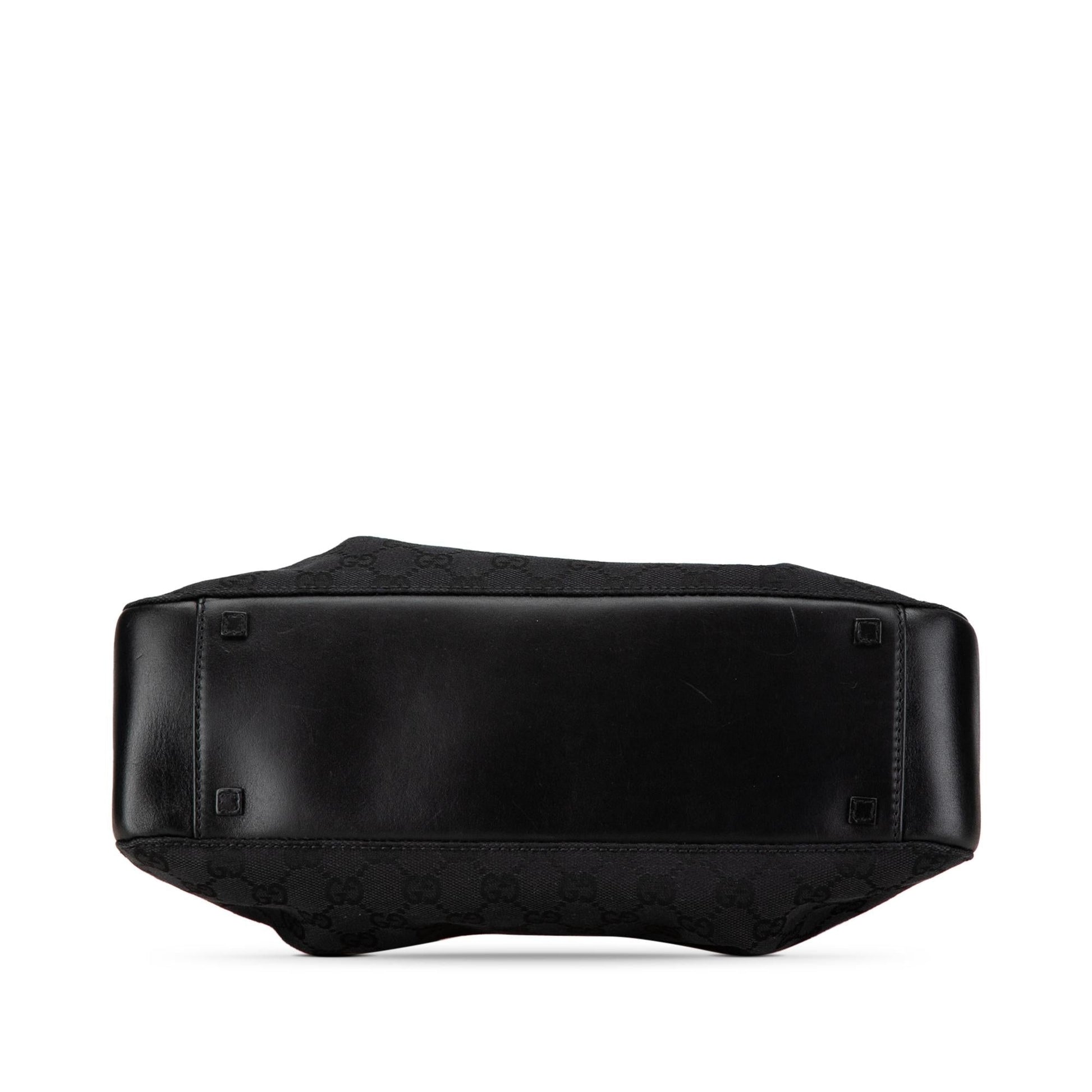 Gucci GG Canvas Black Tote Bag Tote 2