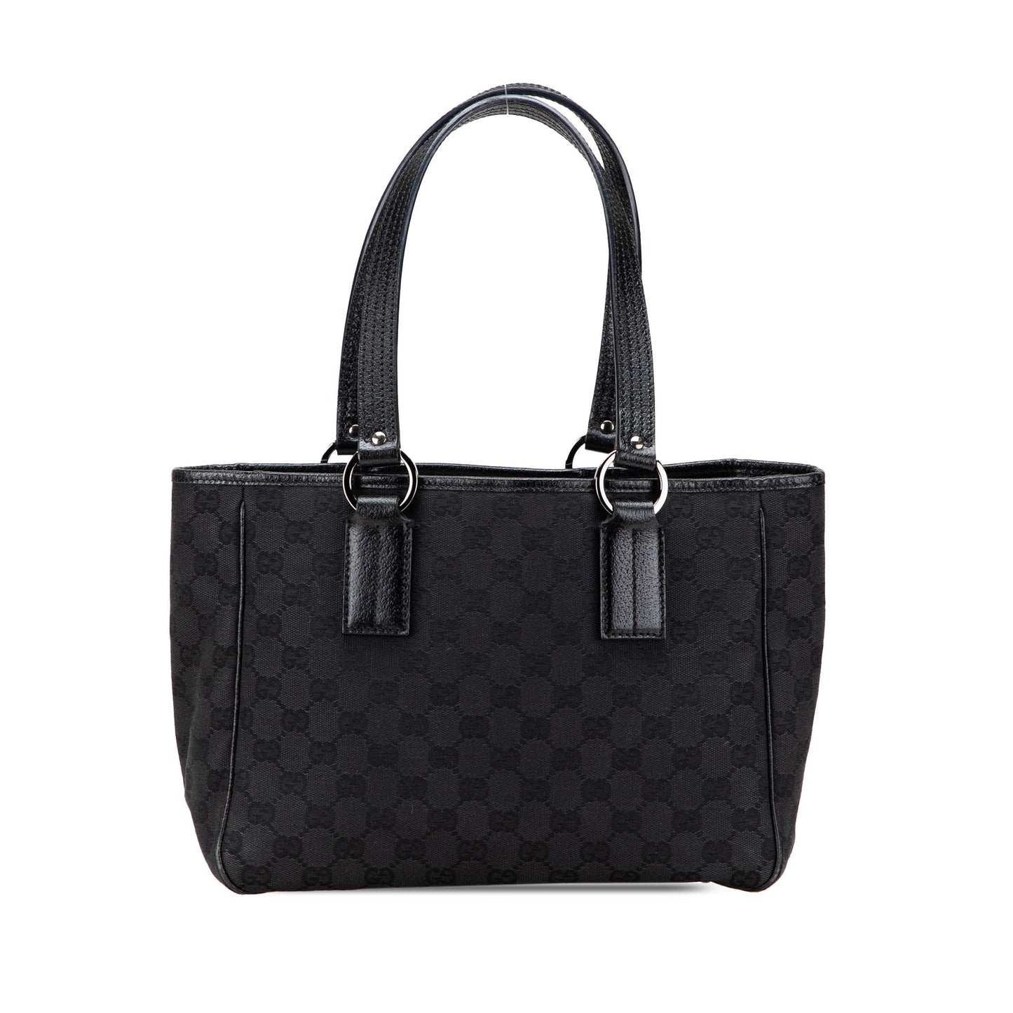 Gucci GG Canvas Black Tote Bag