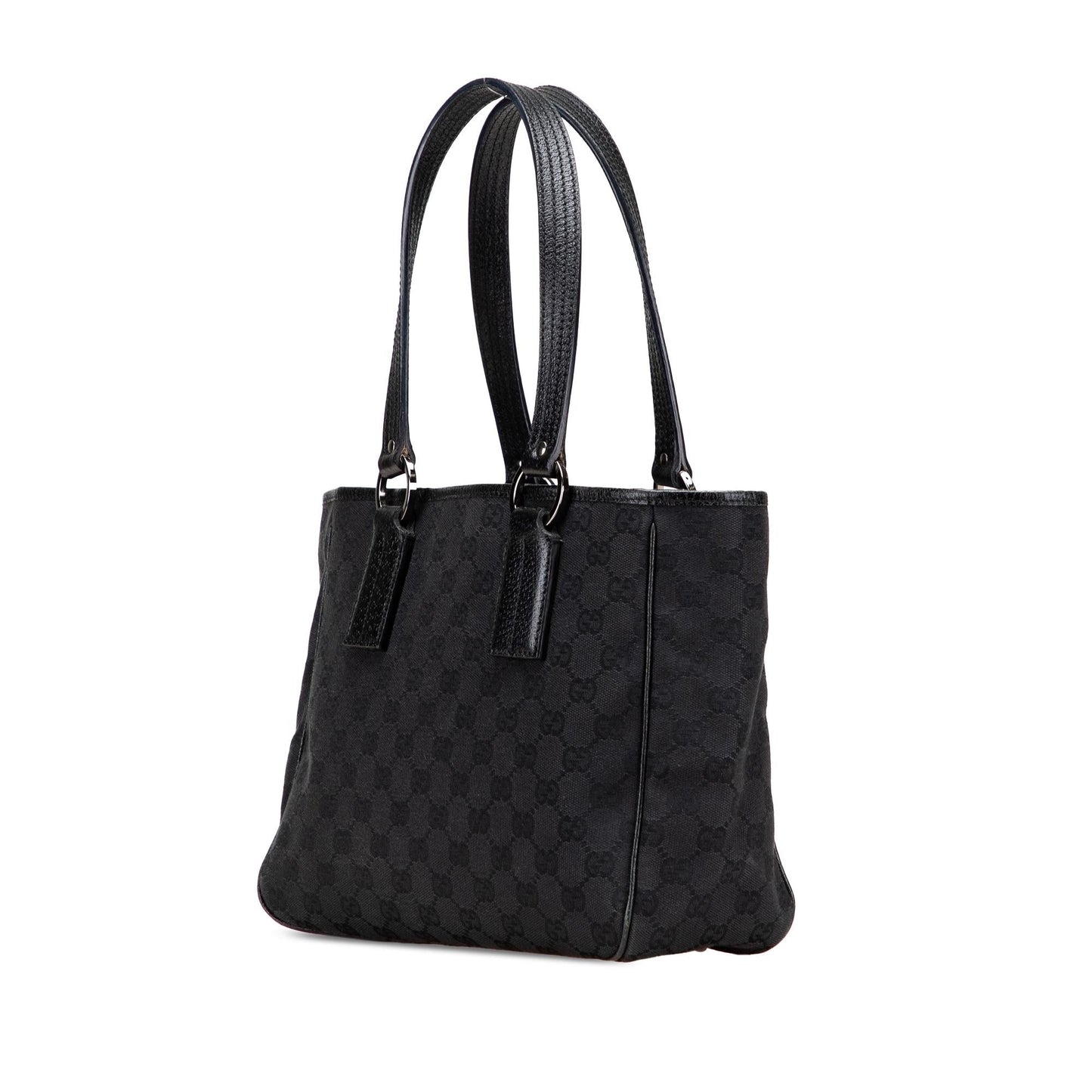 Gucci GG Canvas Black Tote Bag