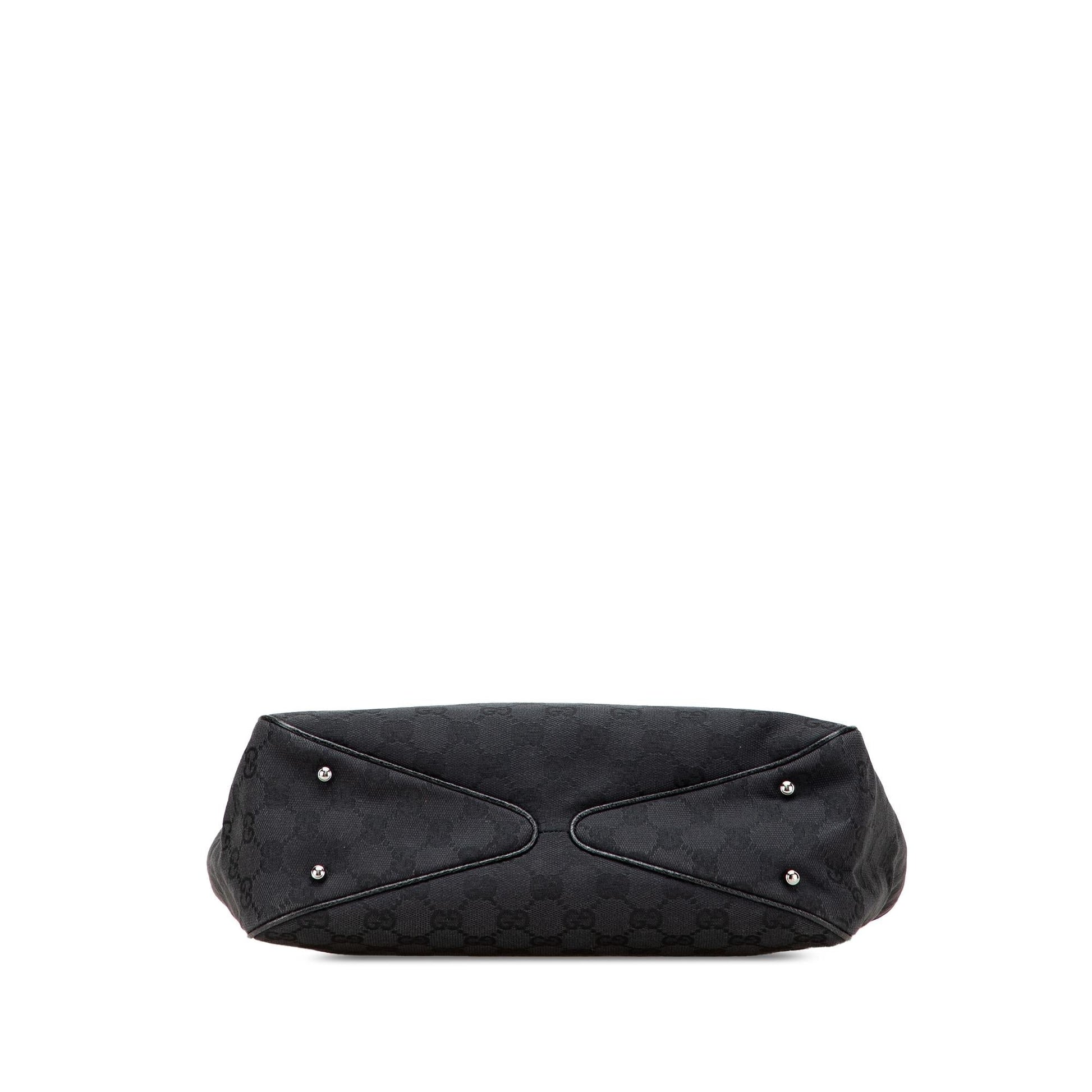 Gucci GG Canvas Black Tote Bag Tote 29