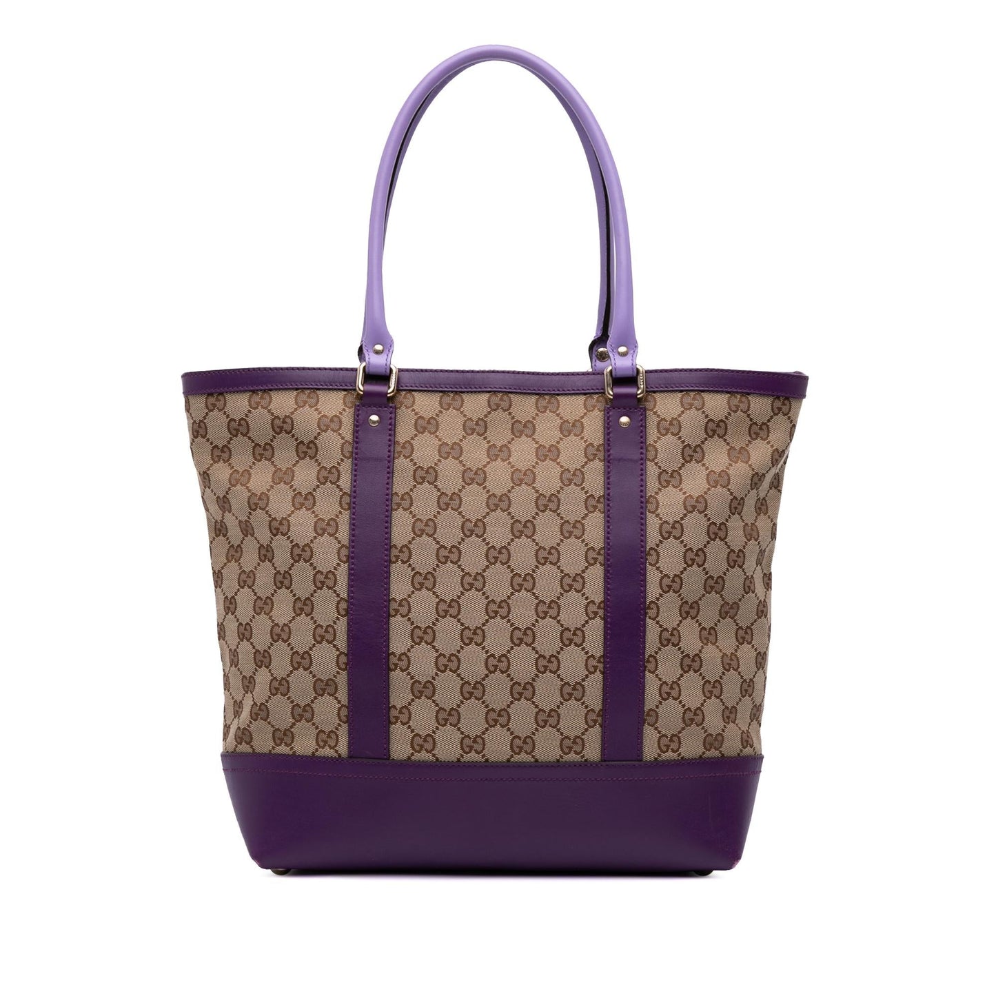 Gucci GG Canvas Brown Tote Bag Tote 31