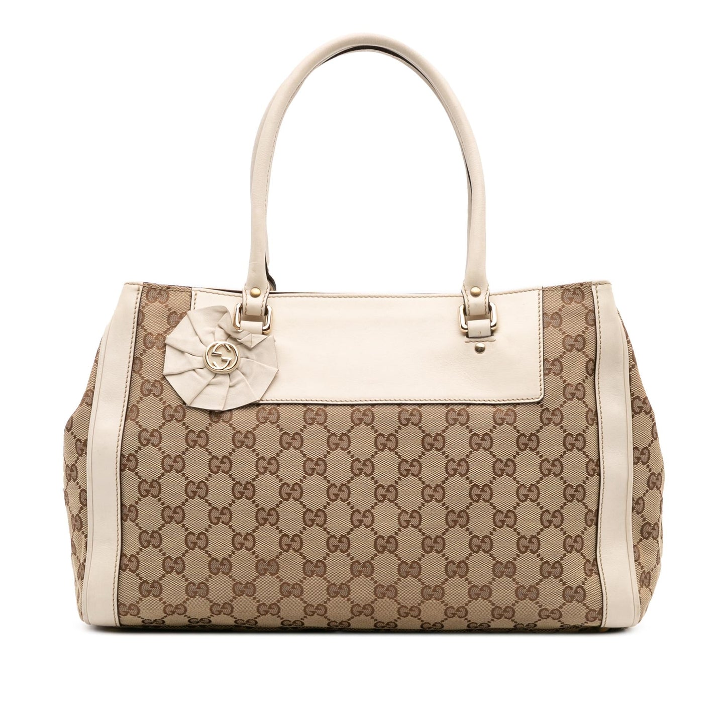 Gucci GG Trophy Canvas Tote Bag