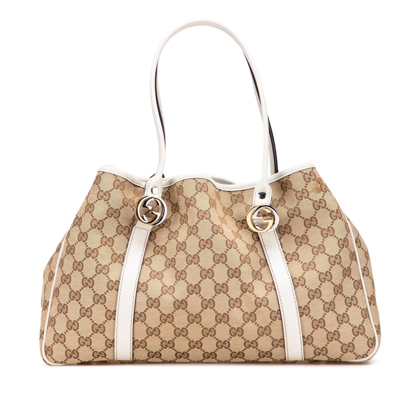 Gucci GG Twins Canvas Tote Bag