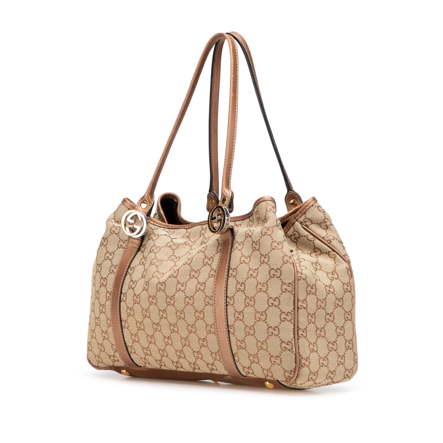 Gucci GG Twins Canvas Tote Bag Tote 1