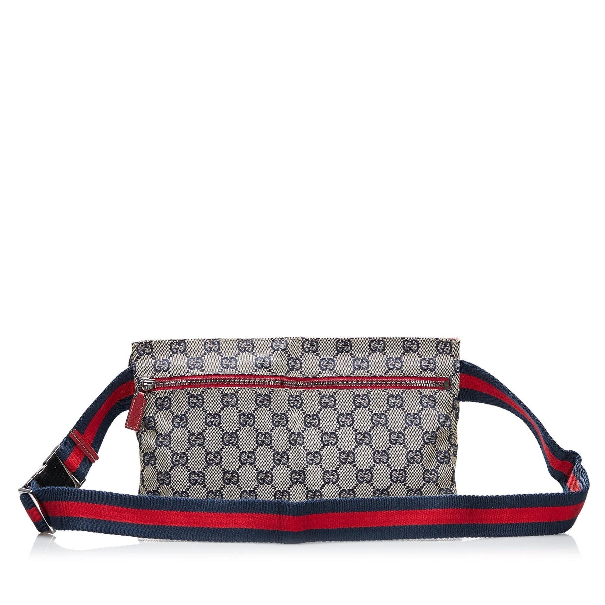 Gucci GG Web Belt SHG-NcH4Nb Canvas Calf Grey Accessory