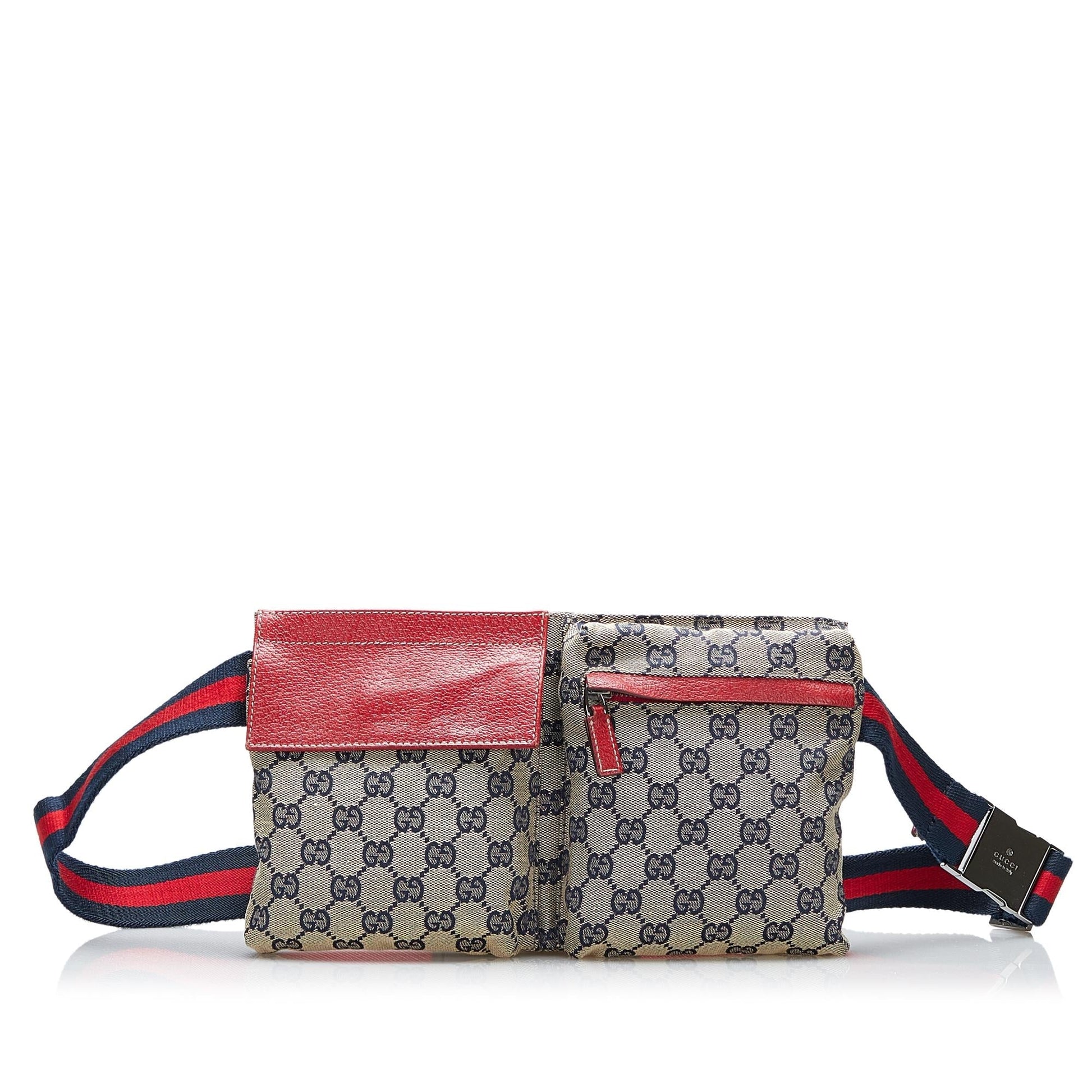 Gucci GG Web Belt SHG-NcH4Nb Canvas Calf Grey Accessory