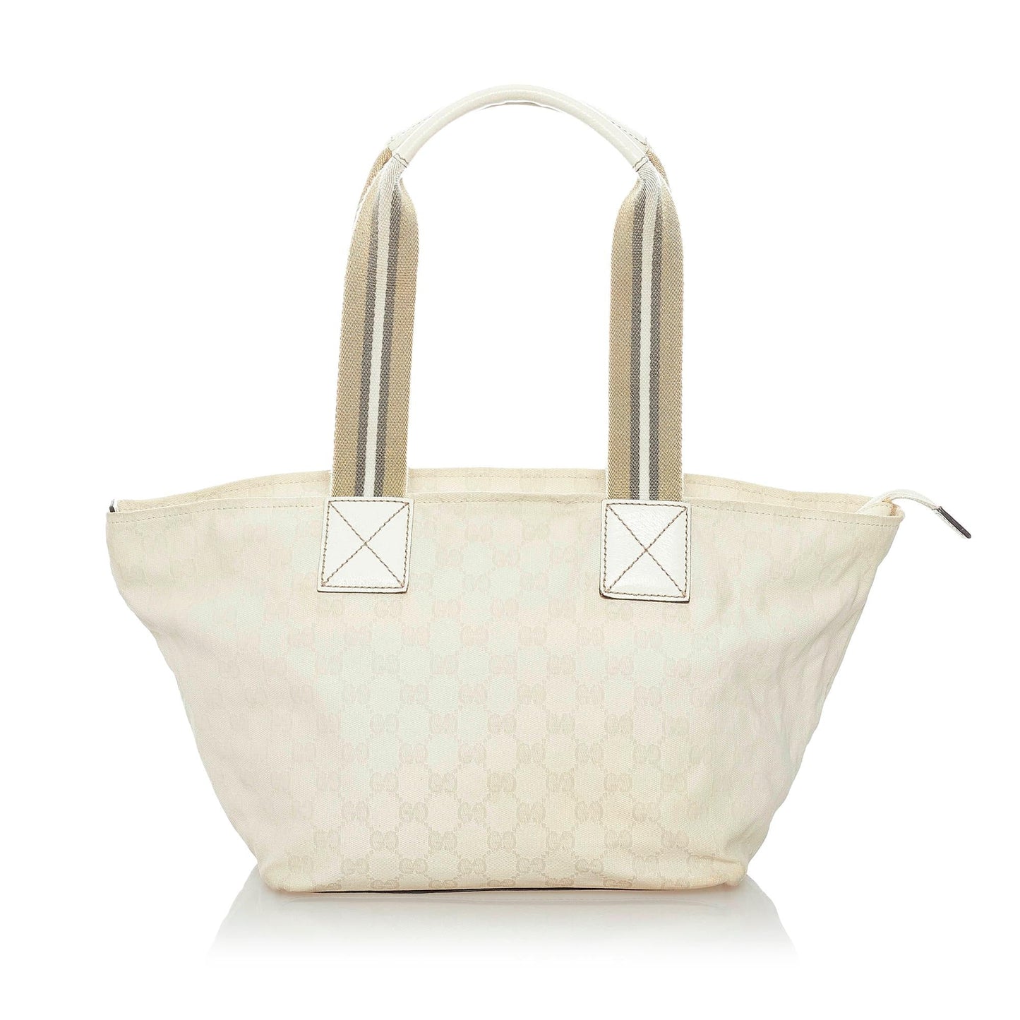 Gucci GG Web SHG Canvas Brown Shoulder Bag 3
