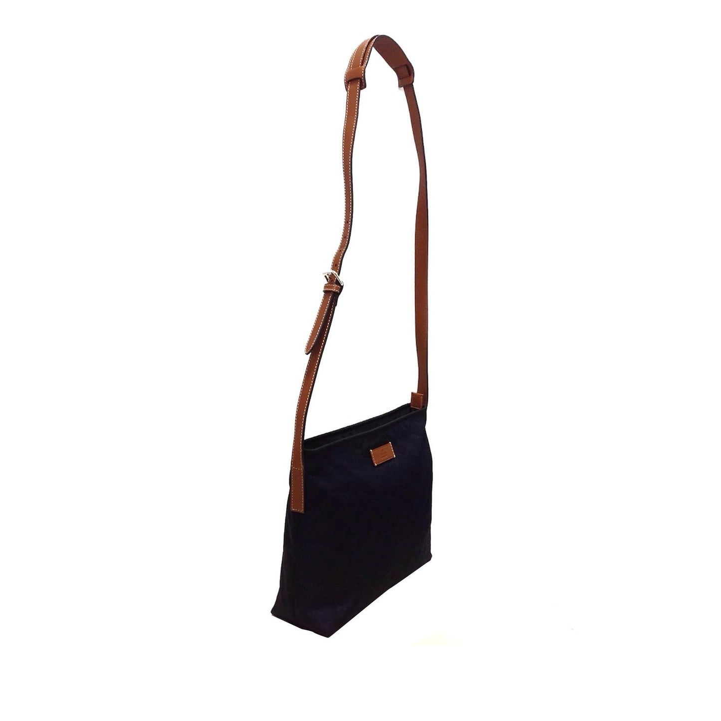 Gucci GG SHG-PDm5cS Nylon Black Crossbody Bag
