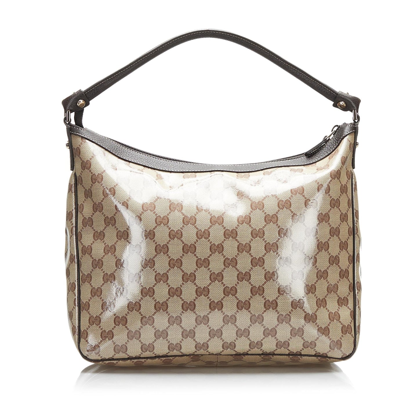Gucci GG Crystal Abbey SHG-RbiUo2 Brown Shoulder Bag