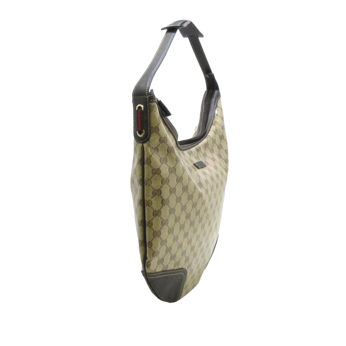 Gucci GG Crystal SHG Calf Brown Shoulder Bag Bag Shg