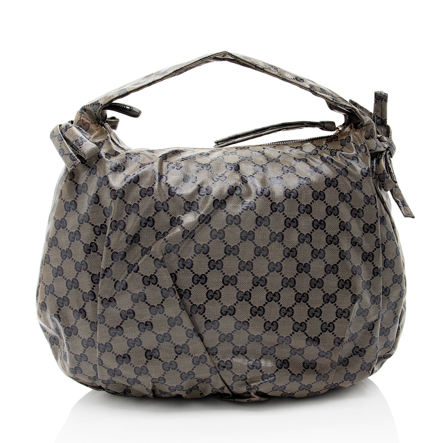 Gucci GG Crystal Hysteria Canvas Blue Shoulder Bag