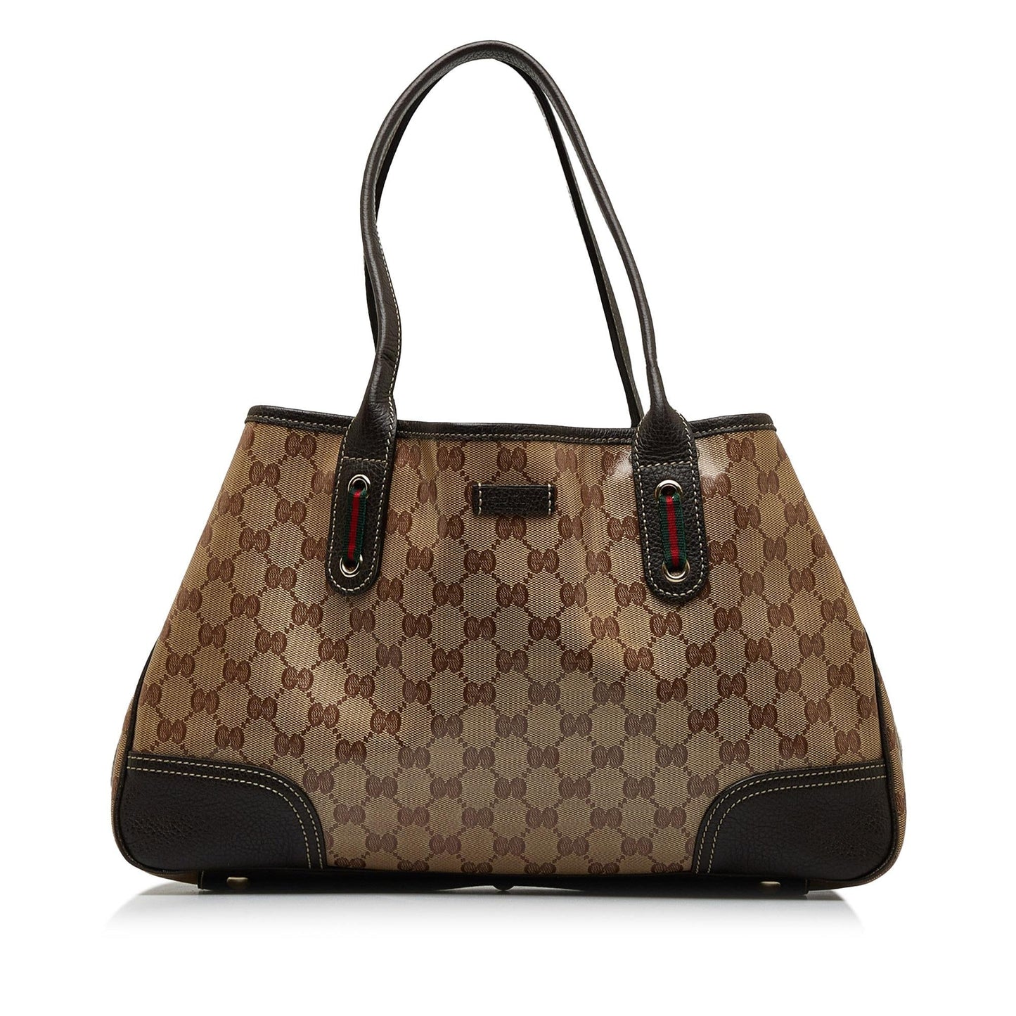Gucci GG Crystal Princy SHG-4Be2KE Brown Tote Bag