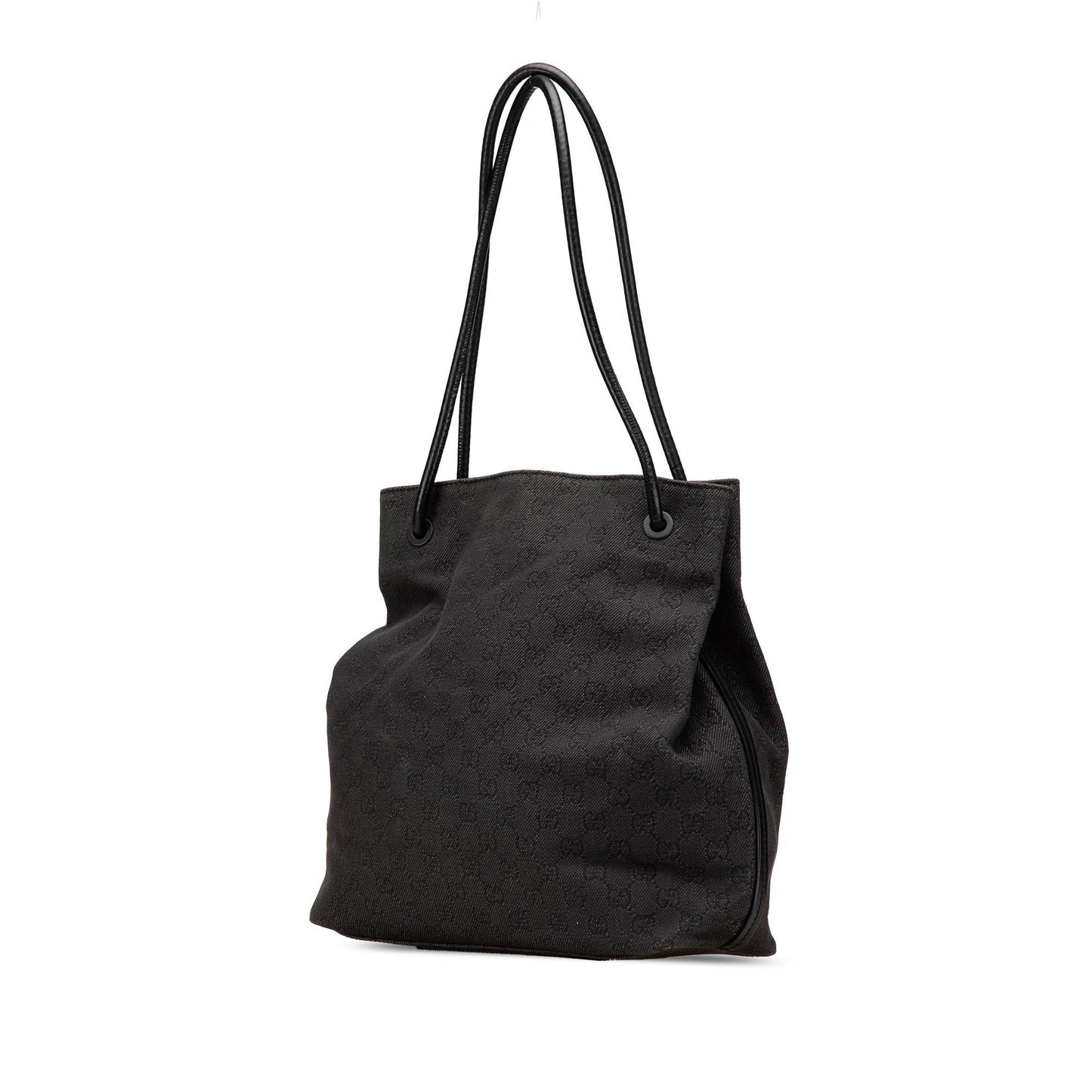 Gucci GG Gifford Denim Black Tote Bag