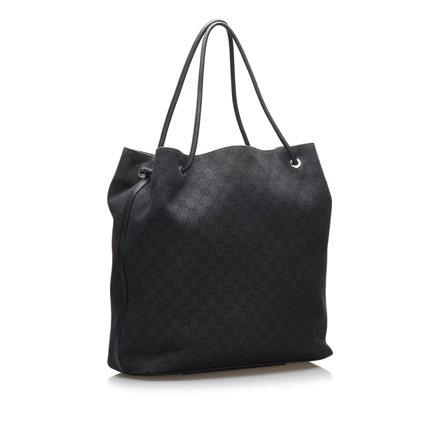 Gucci GG Gifford SHG Denim Black Tote Bag