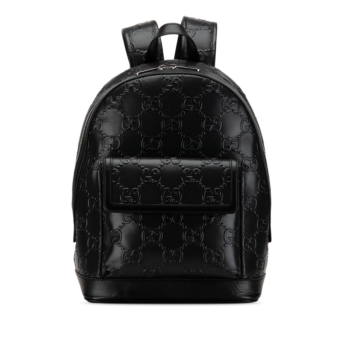 Gucci GG Embossed Tennis Backpack SHG-MZSdOA Calf Black