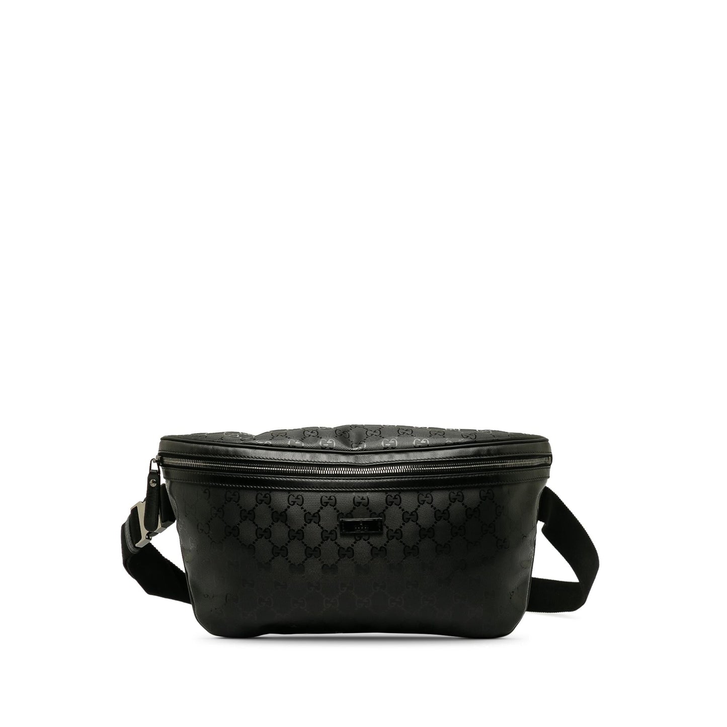 Gucci GG Imprime Belt SHG-QqKGH8 Canvas Black Accessory