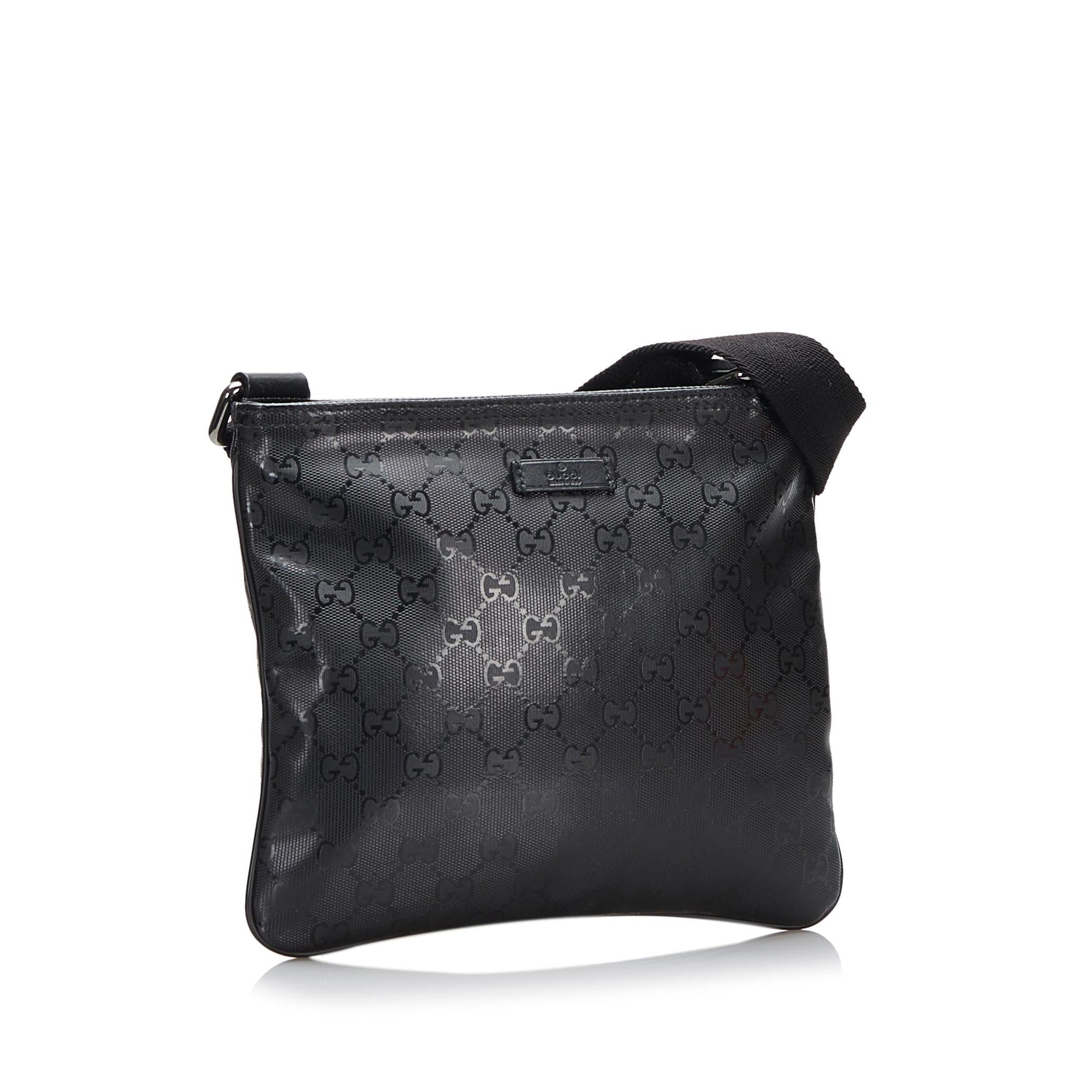 Gucci GG Imprime SHG-lv90lC Black Crossbody Bag