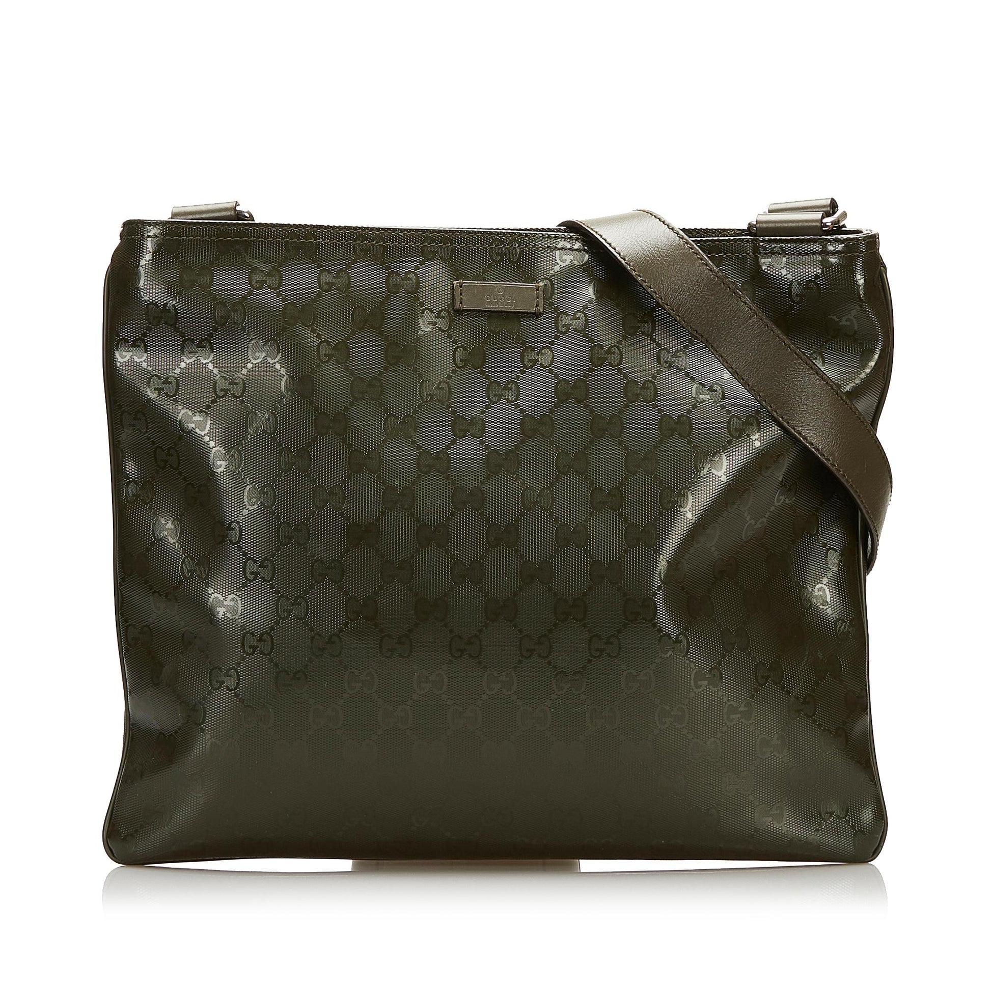 Gucci GG Imprime SHG Brown Crossbody Bag