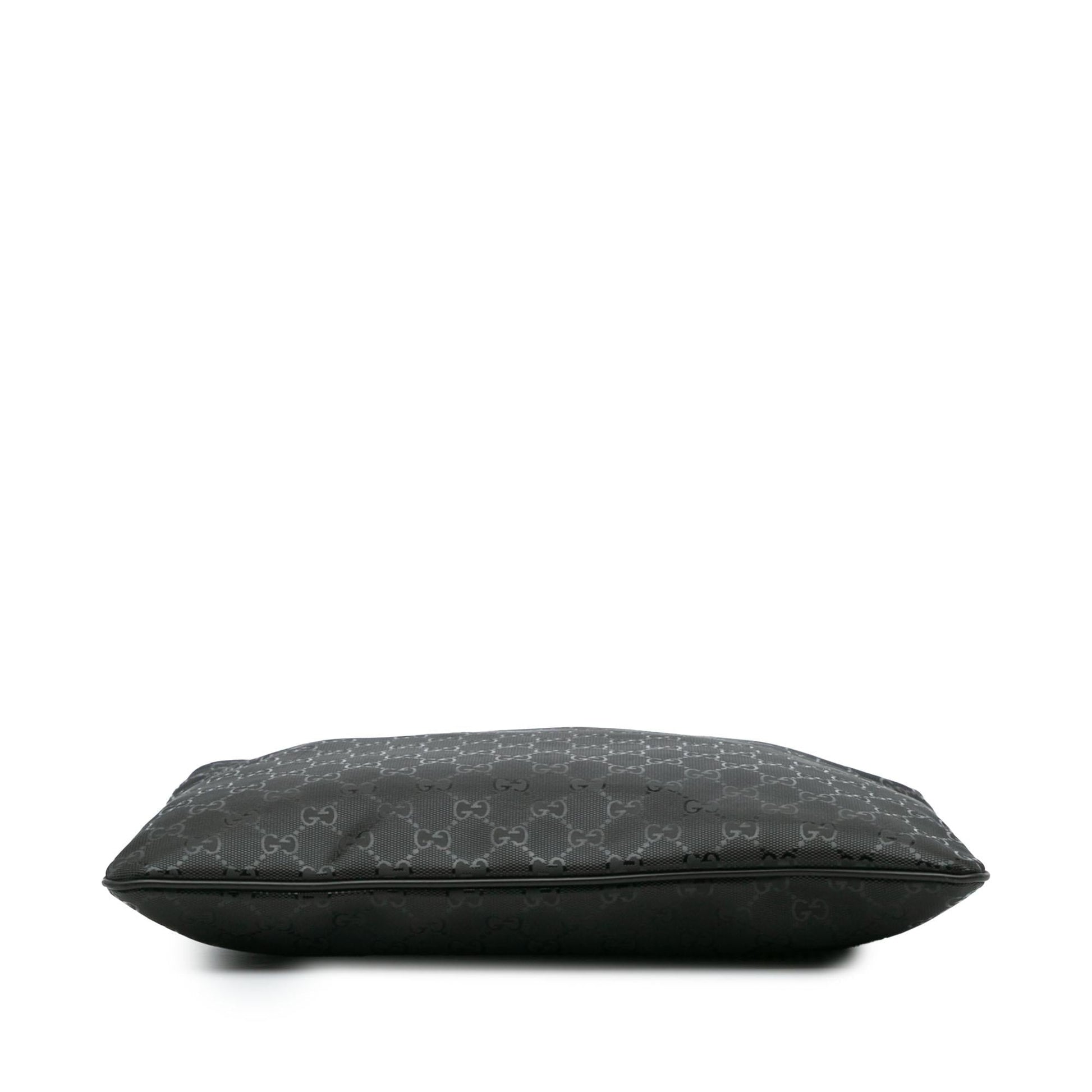 Gucci GG Imprime Canvas Black Crossbody Bag