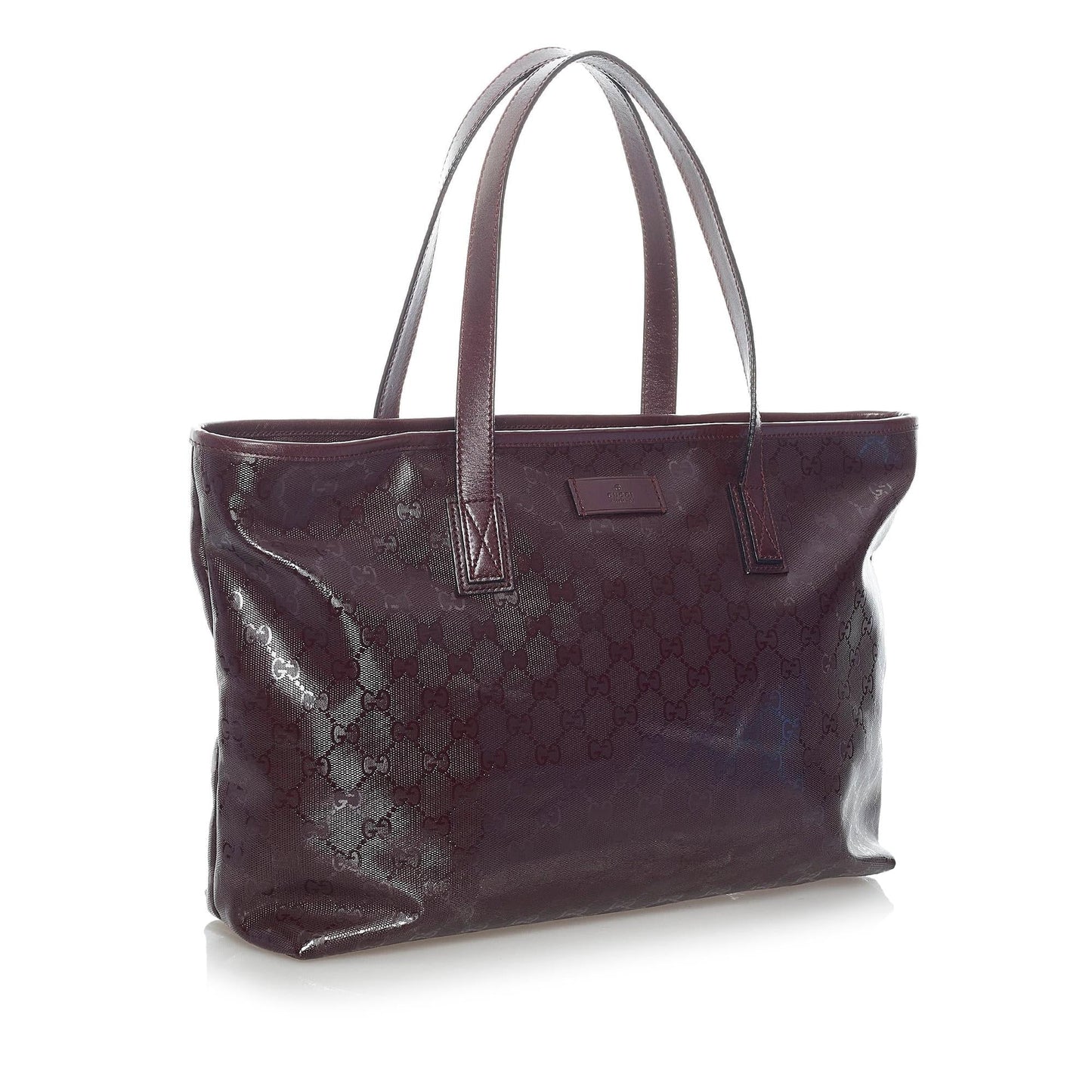 Gucci GG Imprime SHG Red Tote Bag