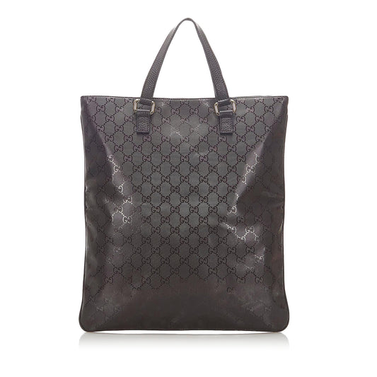 Gucci GG Imprime SHG Black Tote Bag