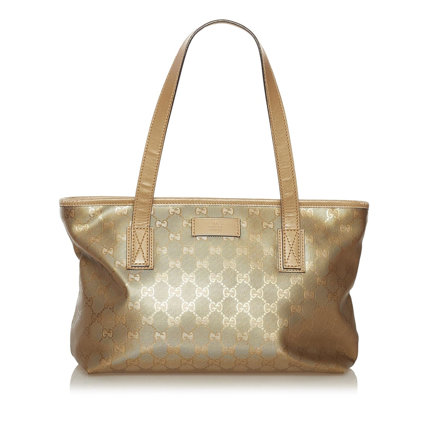 Gucci GG Imprime SHG-DiwpGQ Gold Shoulder Bag