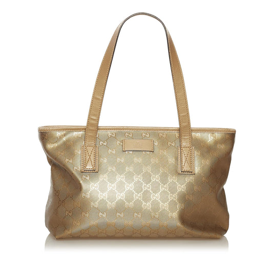 Gucci GG Imprime SHG-DiwpGQ Gold Shoulder Bag