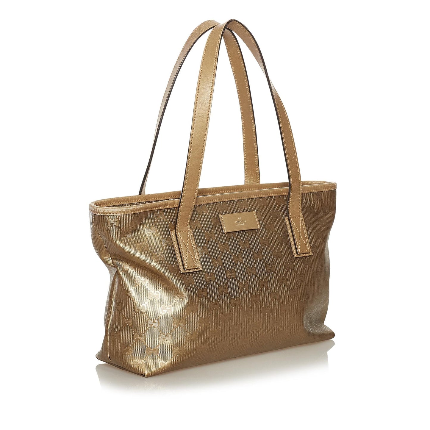 Gucci GG Imprime SHG-DiwpGQ Gold Shoulder Bag