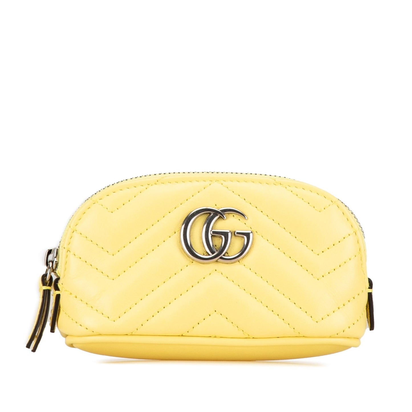 Gucci GG Marmont Key Pouch Matelasse Calf Handbag