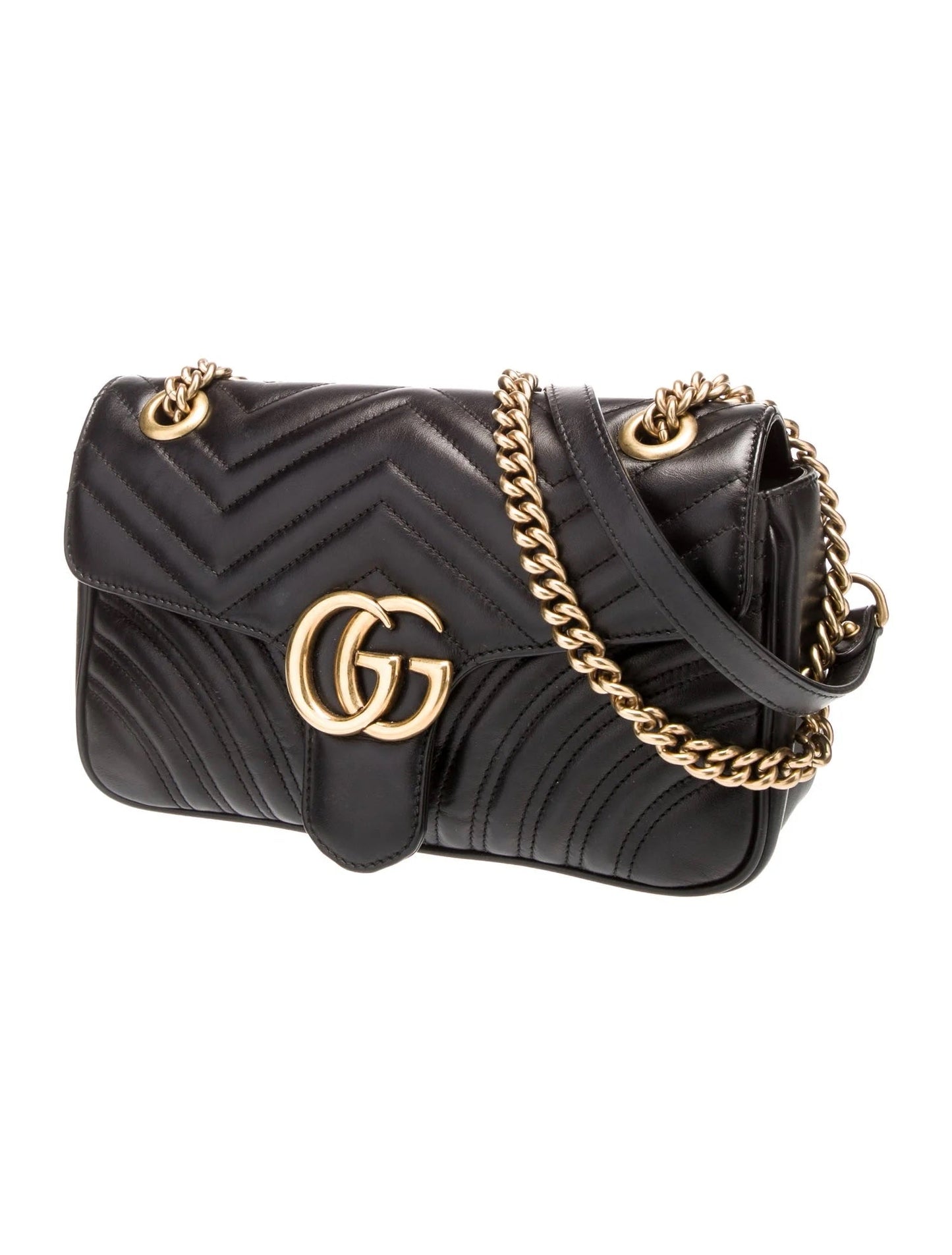 Gucci GG MARMONT Matelasse Calfskin Small Shoulder Bag