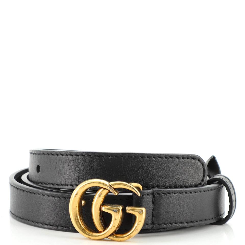 Gucci GG MARMONT Leather Belt