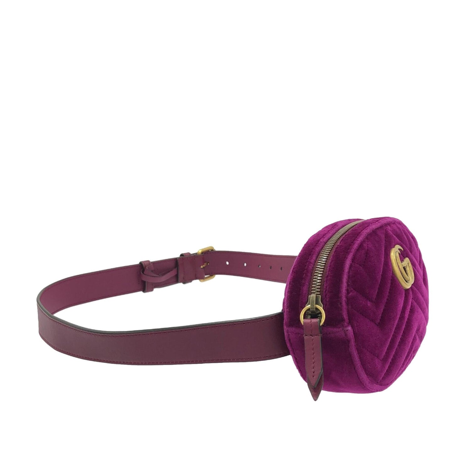 Gucci GG Marmont Velvet Belt SHG-OGdEfS Accessory