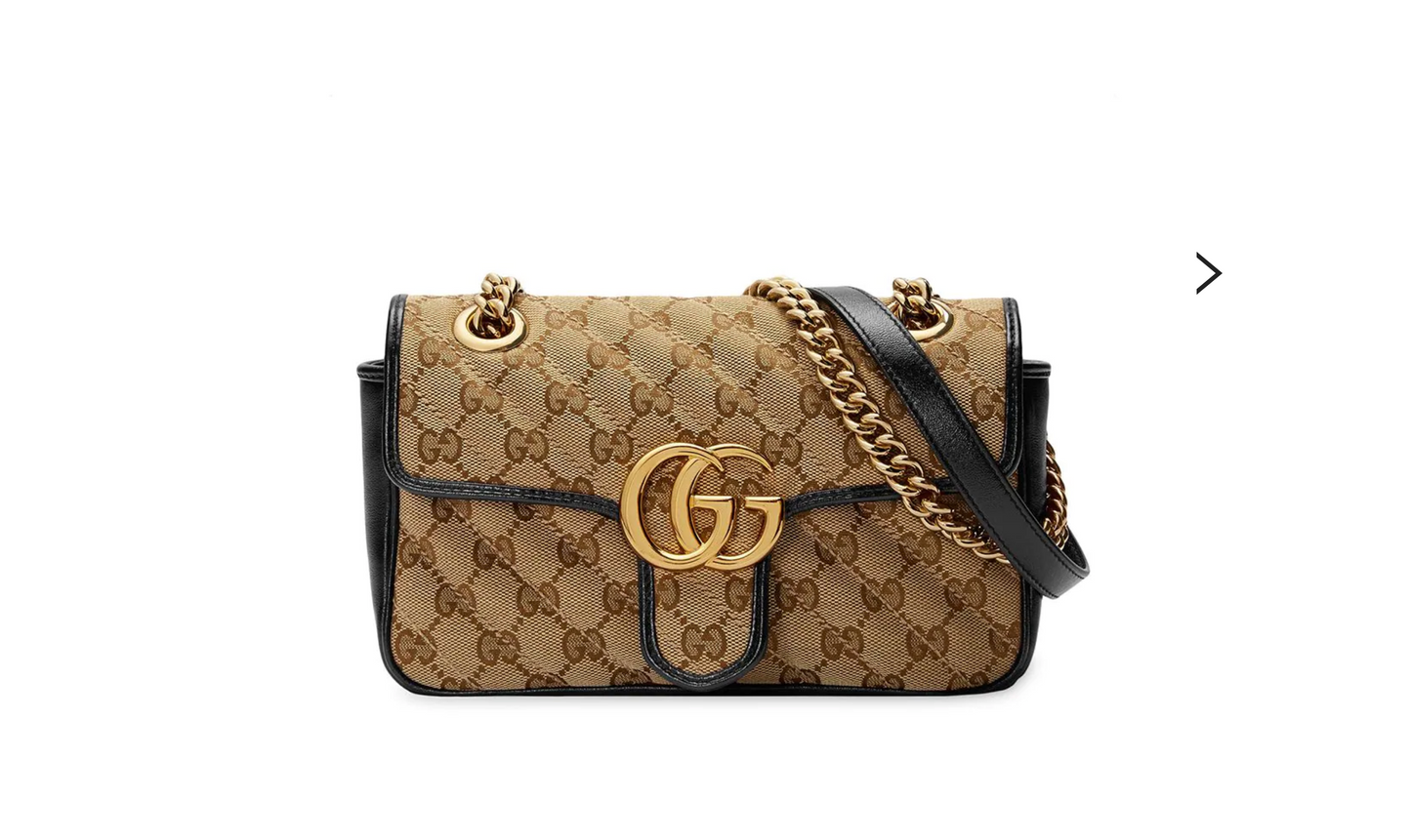 Gucci GG MARMONT MATELASSÃ Matelasse Mini Travel Bag