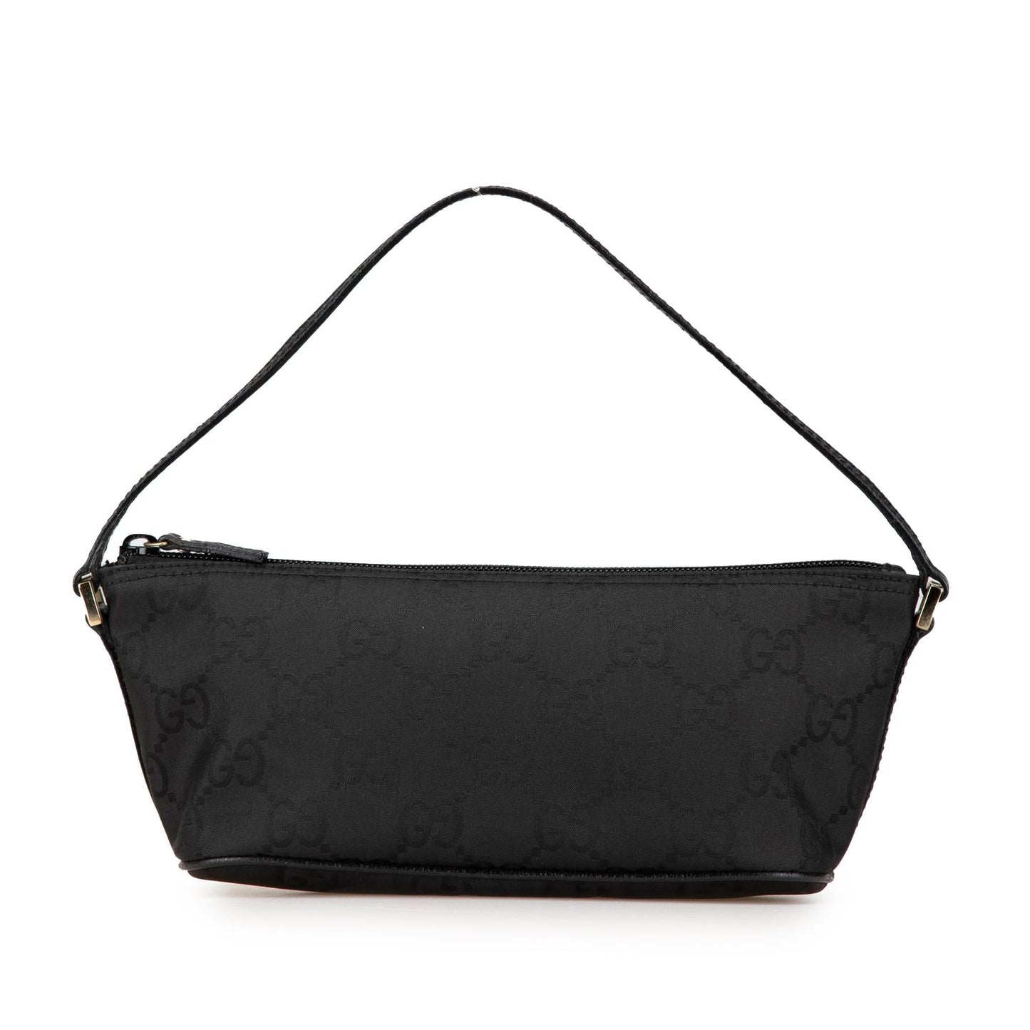 Gucci GG Boat Nylon Black Shoulder Bag