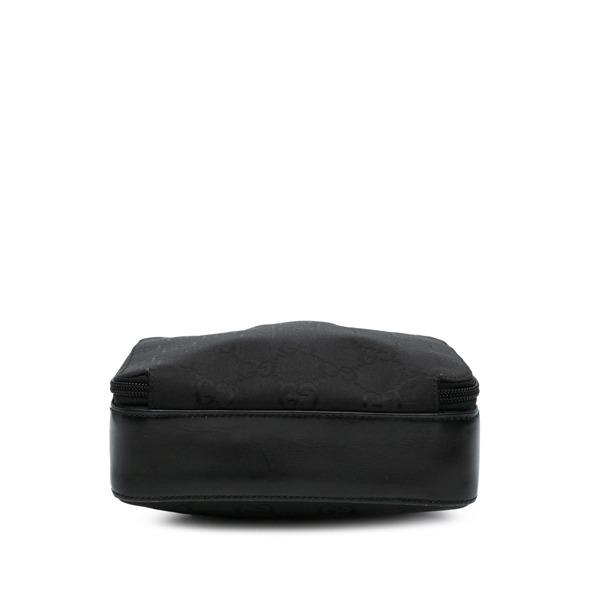 Gucci GG SHG-ScDtKo Nylon Calf Black Crossbody Bag