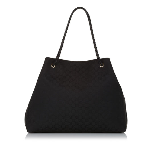 Gucci GG Gifford SHG Nylon Black Tote Bag