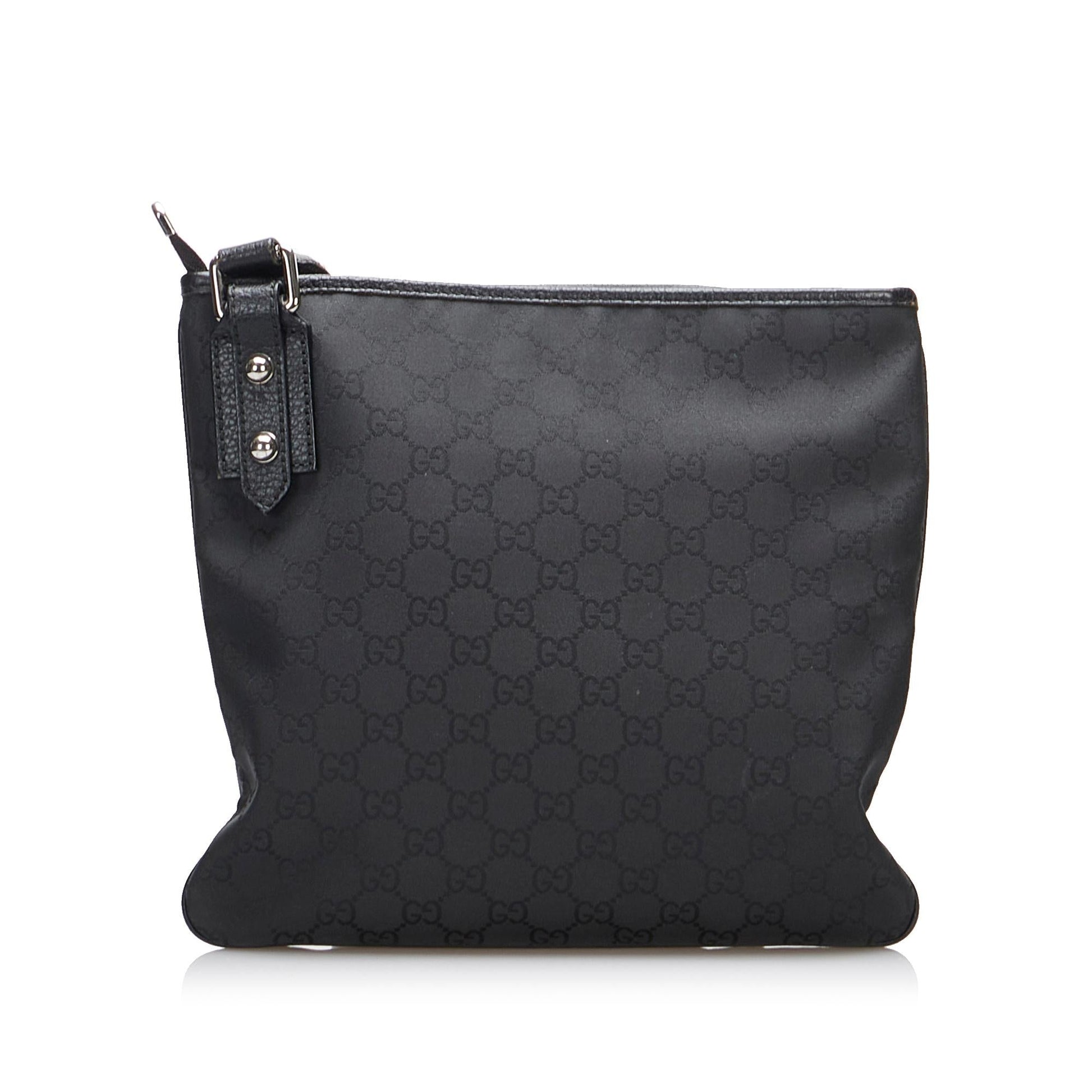 Gucci GG Jolicoeur SHG-AkLYUa Nylon Black Crossbody Bag
