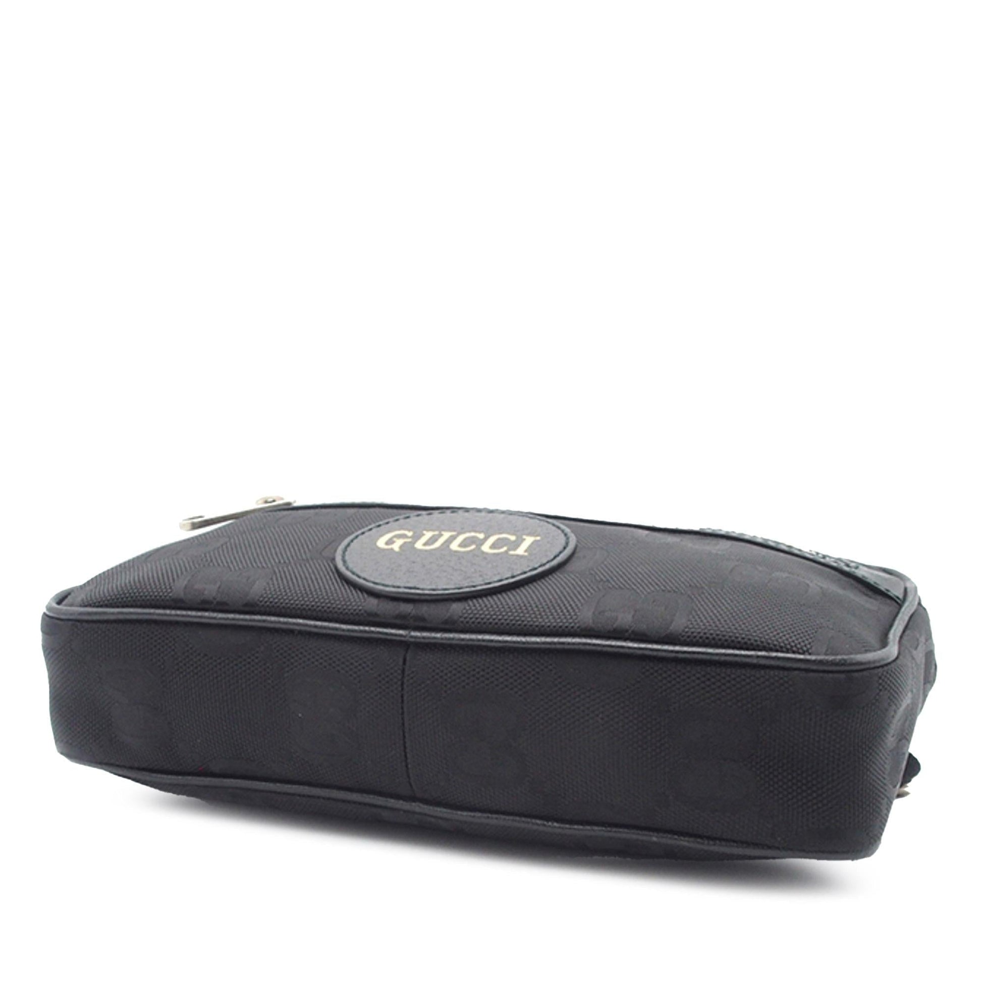 Gucci GG Off Grid Belt SHG-8t5ElJ Nylon Black Accessory
