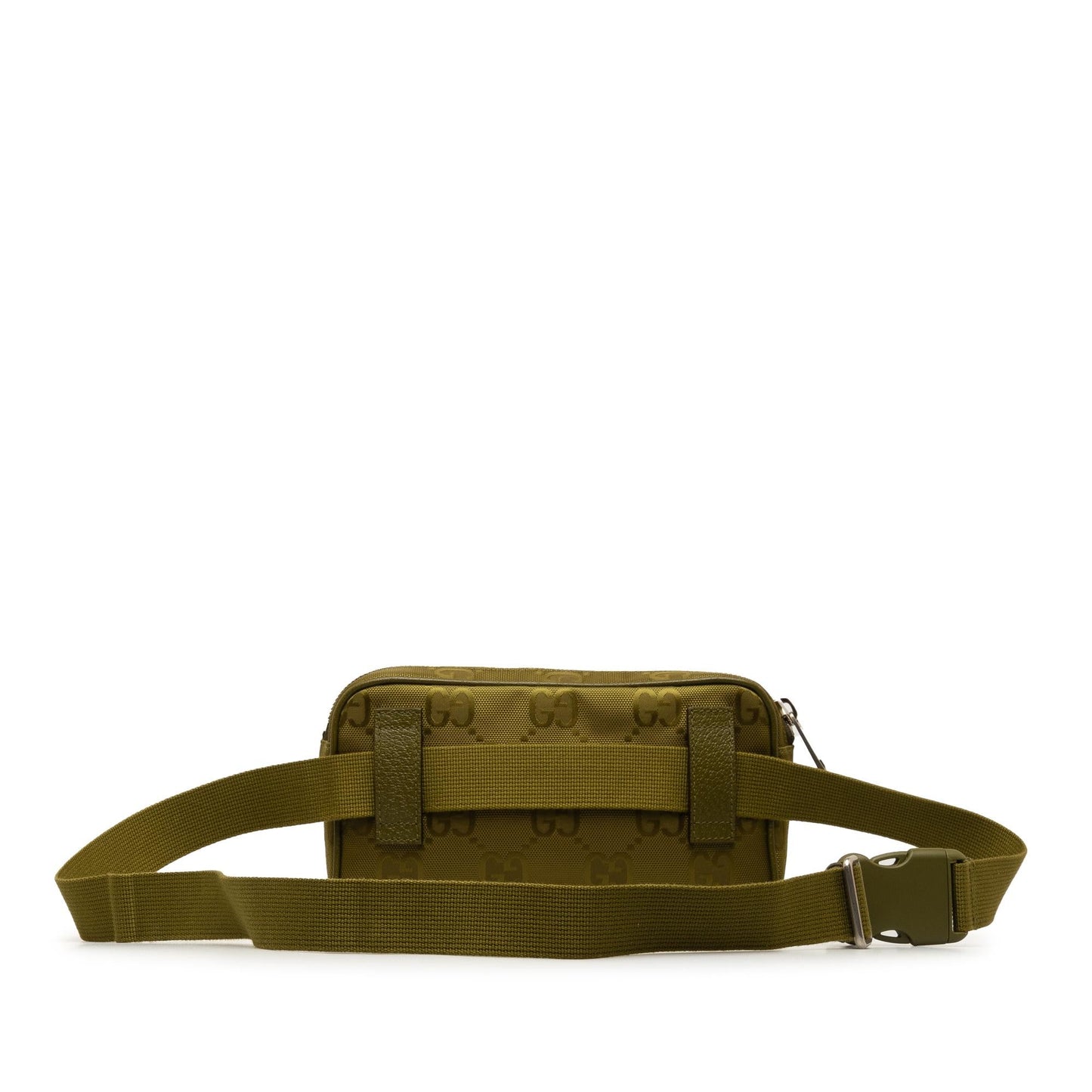 Gucci GG Off Grid Belt SHG-ZgRfSX Nylon Green Accessory