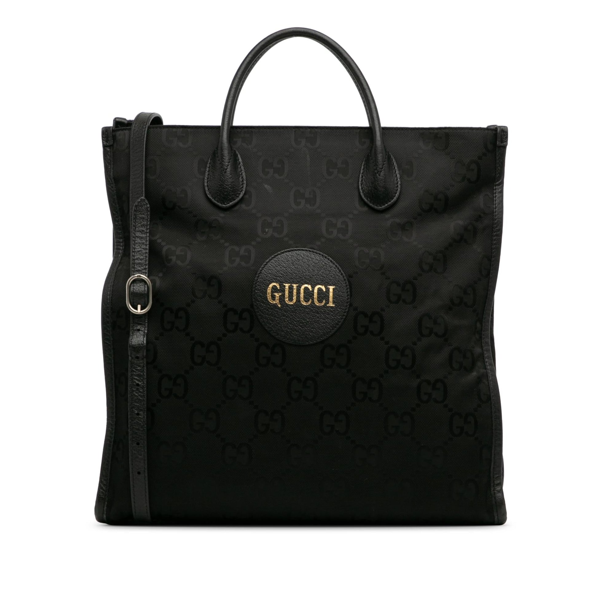 Gucci GG Off Grid SHG-KY1L0K Nylon Black Satchel Bag