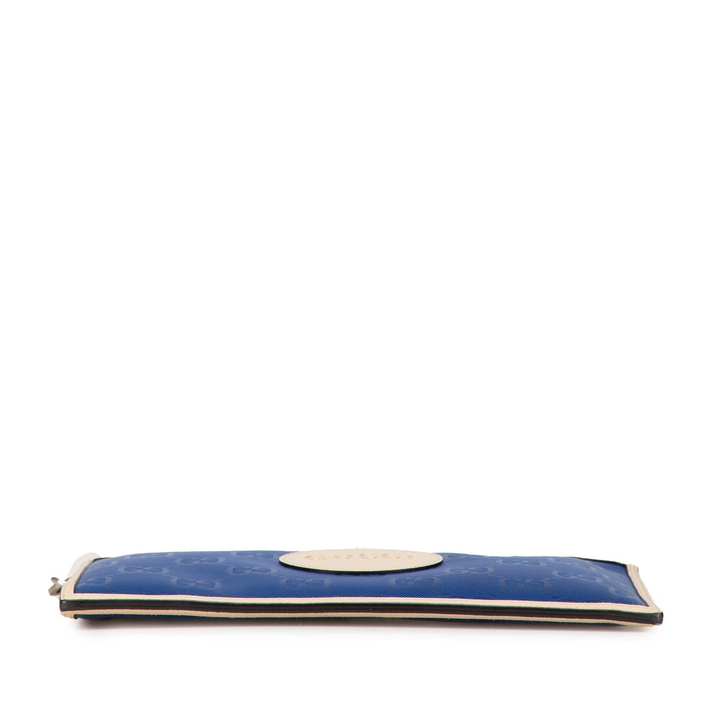Gucci GG Off Grid Nylon Calf White Blue Clutch Bag