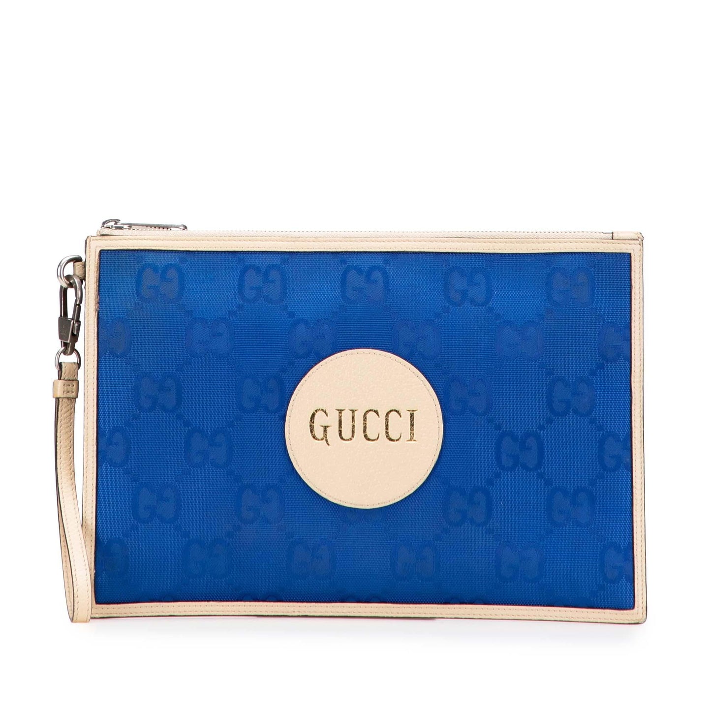 Gucci GG Off Grid Nylon Blue Clutch Bag Clutch 2