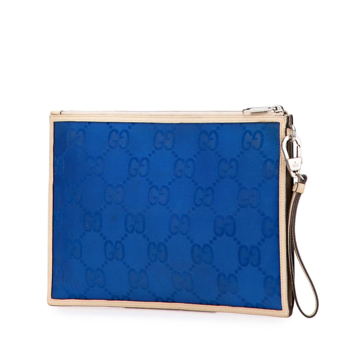 Gucci GG Off Grid Nylon Blue Clutch Bag Clutch 2